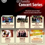 GE Family Concert Series Poster 2015