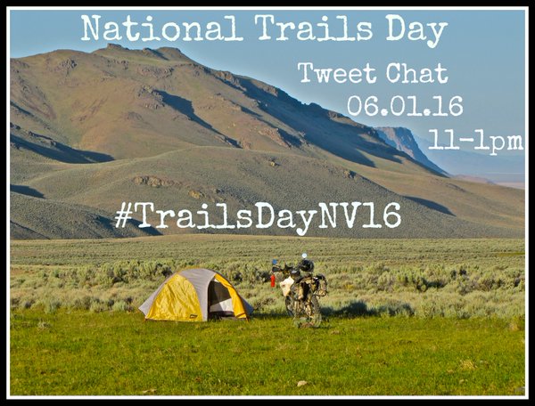 Natl trails day June 1st